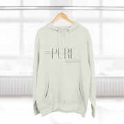 Stay Pure Fleece Hoodie for Comfort and Style