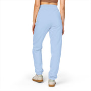 Garment-Dyed Fleece Sweatpants with Chic Graphics