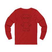 Chill Vibes Unisex Long Sleeve Tee | Minimalist Bear Design
