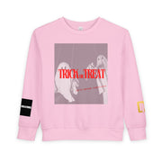 Halloween Toddler Sweatshirt - Trick or Treat Design