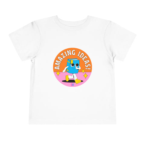 Amazing Ideas! Toddler Tee — Cute Walking Book Graphic Kids Shirt