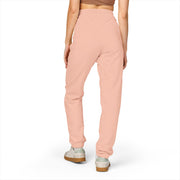 Garment-Dyed Fleece Sweatpants with Chic Graphics