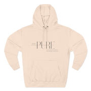 Stay Pure Fleece Hoodie for Comfort and Style