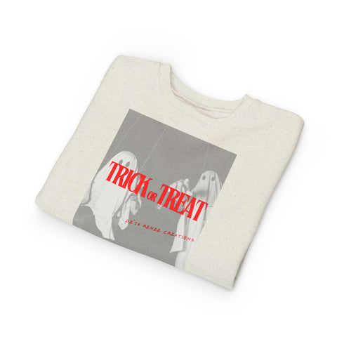 Halloween Toddler Sweatshirt - Trick or Treat Design