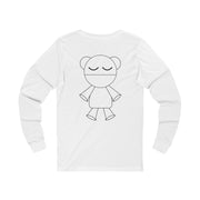 Chill Vibes Unisex Long Sleeve Tee | Minimalist Bear Design