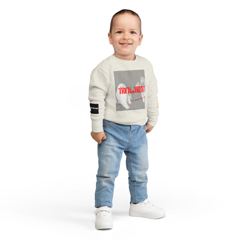 Halloween Toddler Sweatshirt - Trick or Treat Design