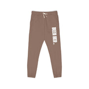 Garment-Dyed Fleece Sweatpants with Chic Graphics