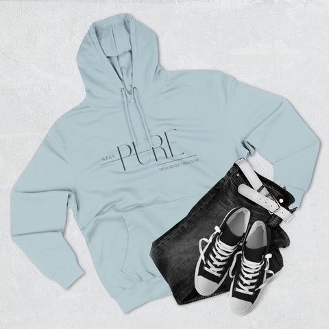 Stay Pure Fleece Hoodie for Comfort and Style