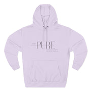 Stay Pure Fleece Hoodie for Comfort and Style
