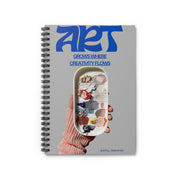 Artistic Spiral Notebook - Aesthetic Creativity & Inspiration