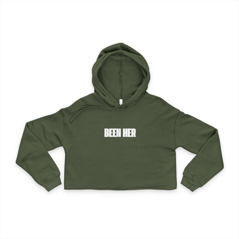 Cropped Hoodie - BEEN HER Statement Apparel