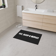 Eat, Sleep, Repeat Heavy Duty Floor Mat - Perfect for Gamers & Home Gyms