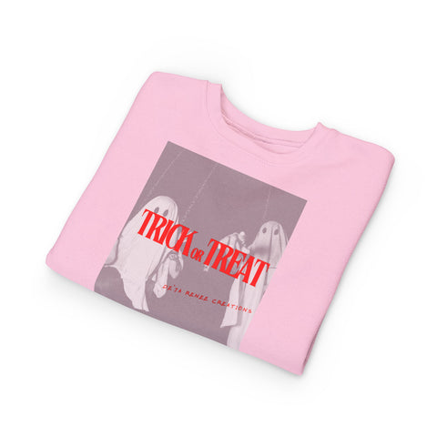 Halloween Toddler Sweatshirt - Trick or Treat Design