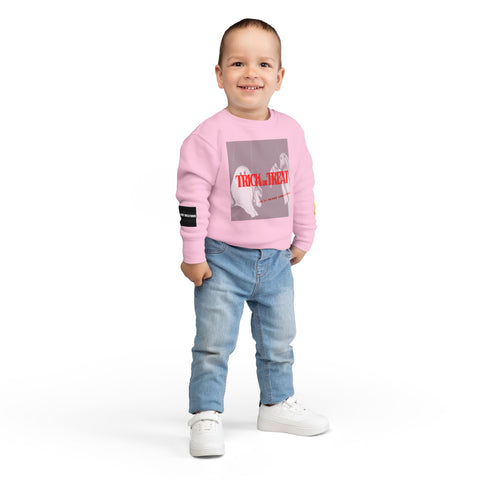 Halloween Toddler Sweatshirt - Trick or Treat Design