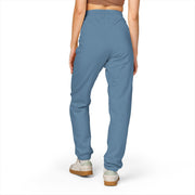 Garment-Dyed Fleece Sweatpants with Chic Graphics