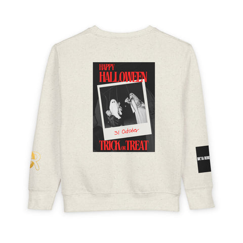 Halloween Toddler Sweatshirt - Trick or Treat Design