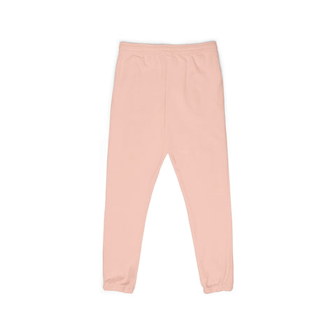 Garment-Dyed Fleece Sweatpants with Chic Graphics