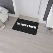 Eat, Sleep, Repeat Heavy Duty Floor Mat - Perfect for Gamers & Home Gyms