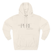 Stay Pure Fleece Hoodie for Comfort and Style