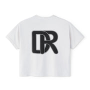 Trendy Women's Boxy Tee - 'Muse' Graphic Shirt for Stylish Comfort