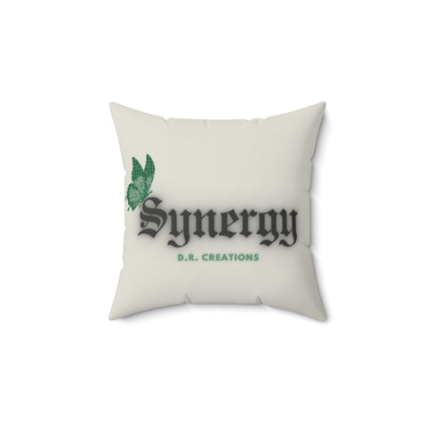 Synergy Faux Suede Pillow – &