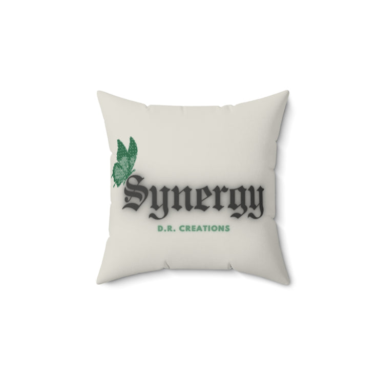 Synergy Faux Suede Pillow – &